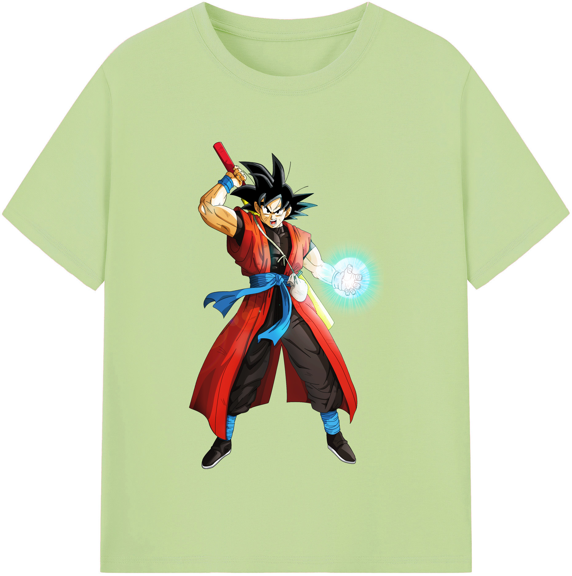（画像用） ドラゴンボール 孫悟空（そん ごくう）Son Goku カカロット DRAGON BALL Kakarotto 綿100％半袖Tシャツ（フロントプリント）
